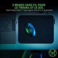 Souris Gamer Sans Fil Razer Orochi V2 Noir en Tunisie