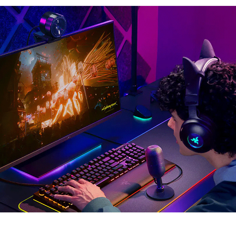 Microphone Gamer Razer Seiren V3 Mini Noir en Tunisie