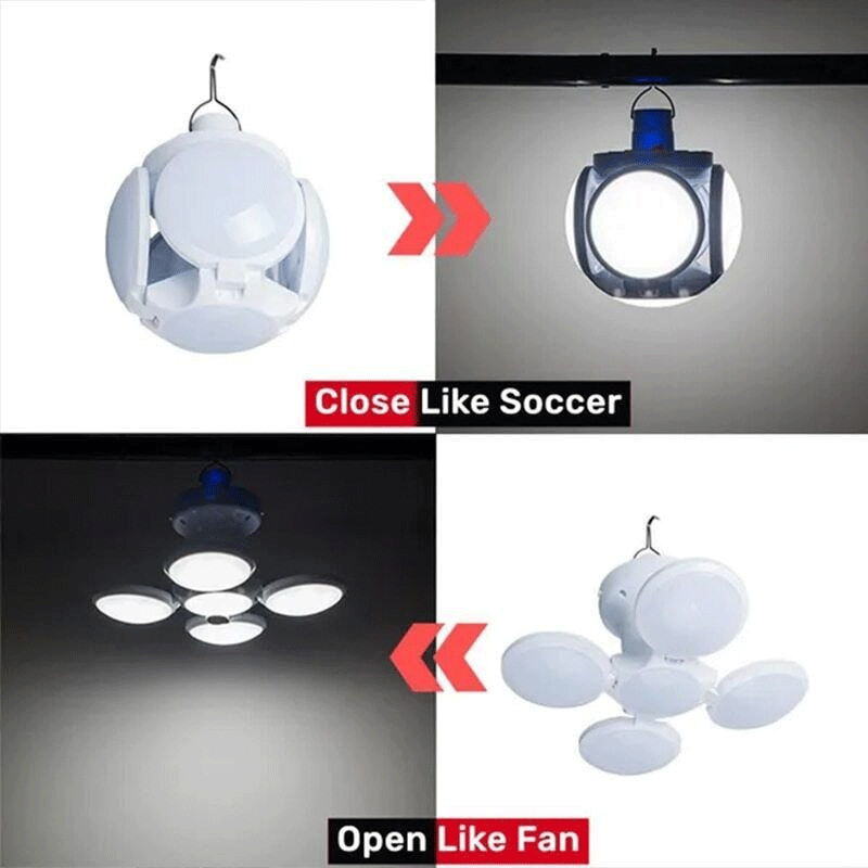 Ampoule LED Rechargeable A Energie Solaire Blanc en Tunisie