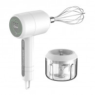 Mini Hachoir Electrique Kiwi KC-8232 20W Blanc