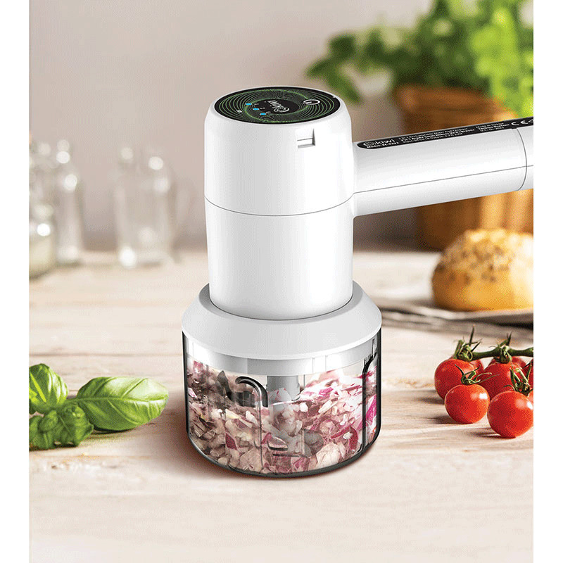 Mini Hachoir Electrique Kiwi KC-8232 20W Blanc en Tunisie