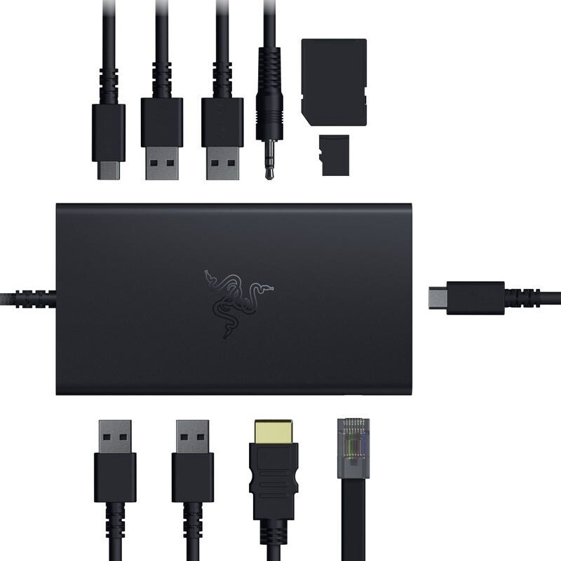 Station d'Accueil Razer USB-C Dock Noir En Tunisie