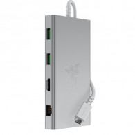 Station d'Accueil Razer USB-C Dock Mercury Blanc