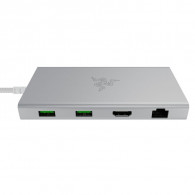 Station d'Accueil Razer USB-C Dock Mercury Blanc En Tunisie