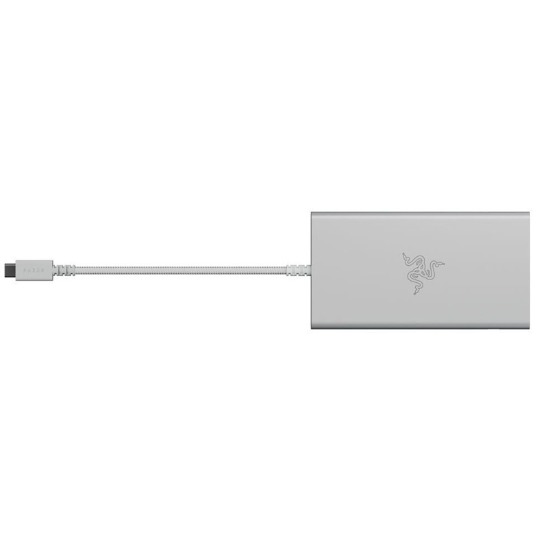 Station d'Accueil Razer USB-C Dock Mercury Blanc En Tunisie