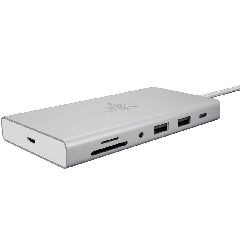 Station d'Accueil Razer USB-C Dock Mercury Blanc En Tunisie