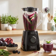 Blender Moulinex Blendforce LM42X8M2 600W Avec Mini Hachoir Noir en Tunisie