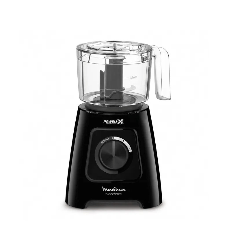 Blender Moulinex Blendforce LM42X8M2 600W Avec Mini Hachoir Noir en Tunisie