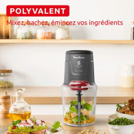 Hachoir Electrique Moulinex Easy Press AT740HF1 600W Gris en Tunisie