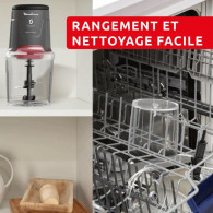 Hachoir Electrique Moulinex Easy Press AT740HF1 600W Gris en Tunisie