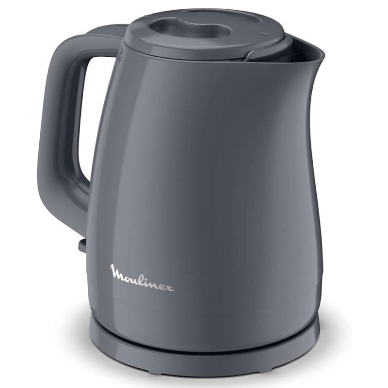 Bouilloire Électrique Moulinex Plaino BY1M0BE0 2400W 1.5 Litres Gris en Tunisie