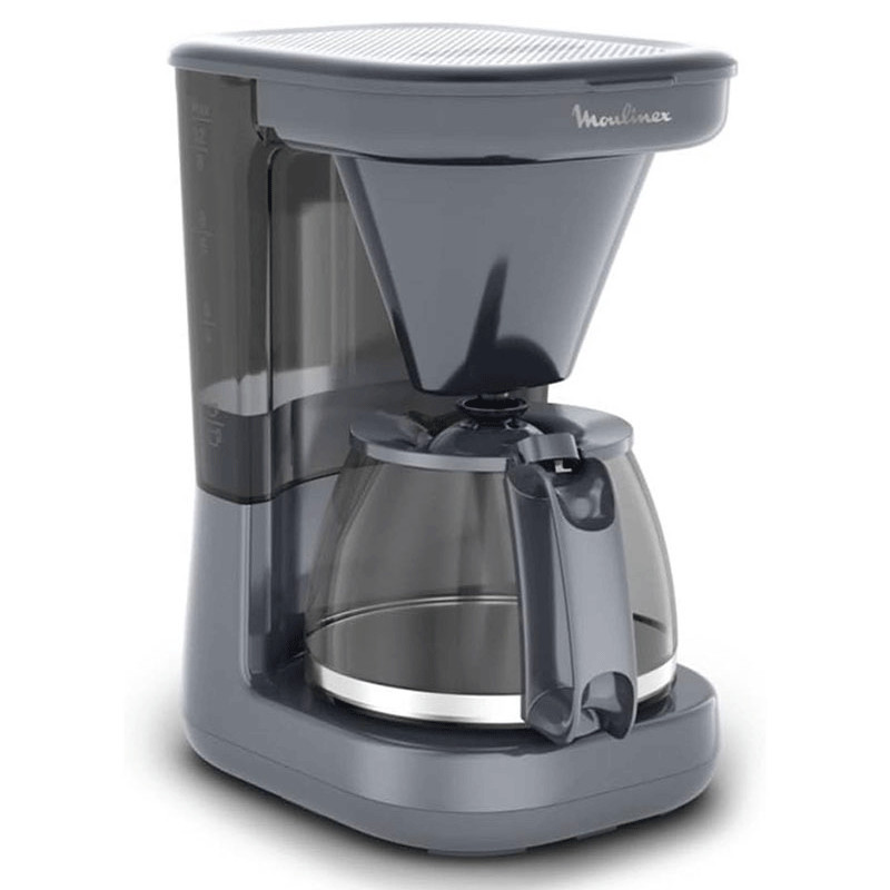 Cafetière Électrique Moulinex Plaino FG1M1BE0 1000W 1.1Litre Gris en Tunisie