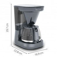 Cafetière Électrique Moulinex Plaino FG1M1BE0 1000W 1.1Litre Noir en Tunisie en Tunisie