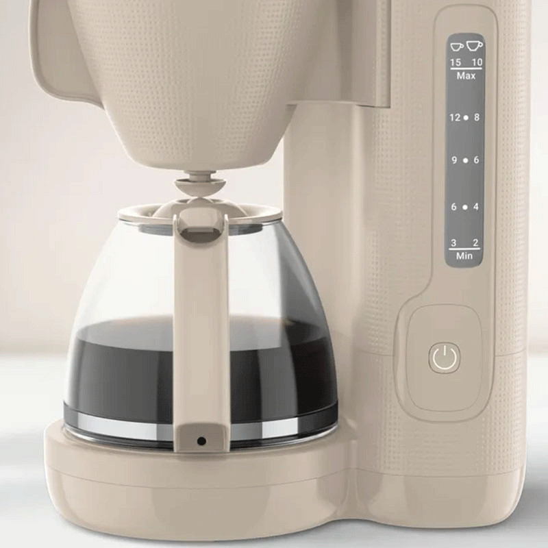 Cafetière Électrique Moulinex Morning FG2MOB10 1000W 1.25Litre Gris Chaud en Tunisie