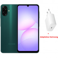 Samsung Galaxy A07  4Go 64Go + Adaptateur Inclus  Vert
