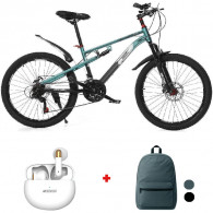 Bicyclette Enfant Best Bike FX-24 24" Vert En Tunisie
