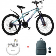 Bicyclette Enfant Best Bike FX-24 24" Bleu En Tunisie