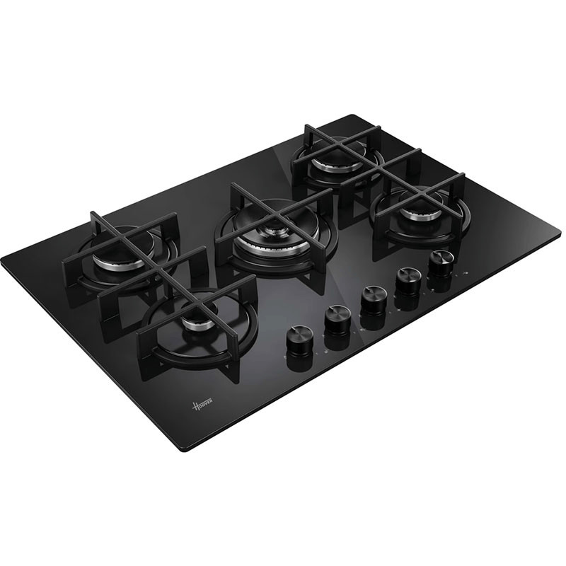 Plaque de Cuisson Hoover H-HOB 300 HVG7PB-TK 5 Feux 75Cm Noir en Tunisie