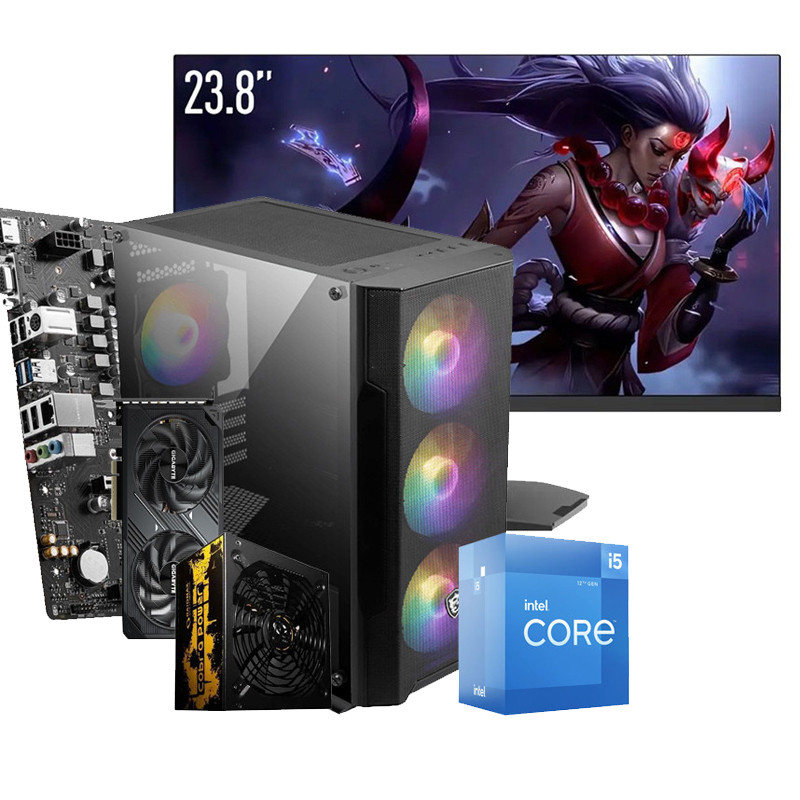 Pc de Bureau Gamer Max 502 i5 11Gén 16Go 512Go SSD  RTX 5050 8Go en Tunisie