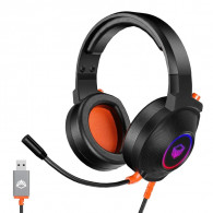Micro Casque Gaming Meetion HP012 RGB Noir