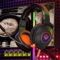 Micro Casque Gaming Meetion HP012 RGB Noir En Tunisie