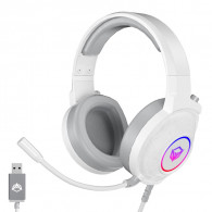 Micro Casque Gaming Meetion HP012 RGB Blanc En Tunisie