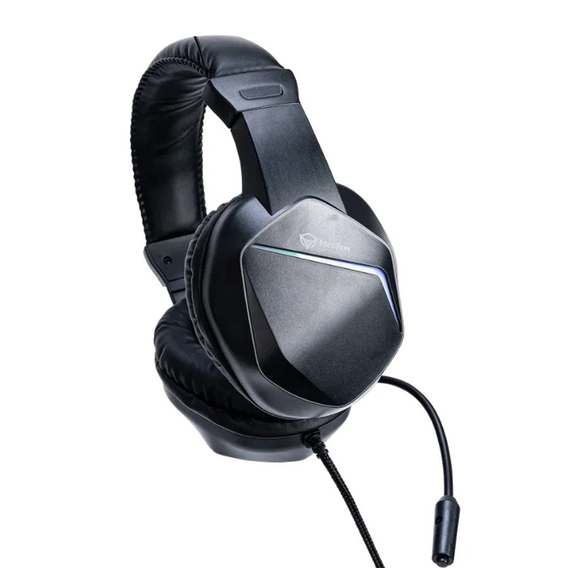 Micro Casque Gaming Meetion HP022 RGB Noir En Tunisie