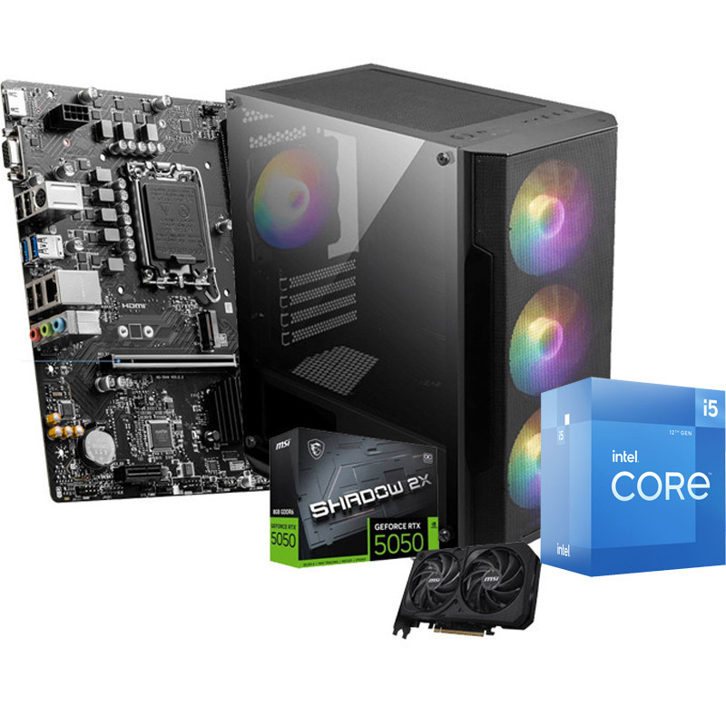 Pc de Bureau Gamer MAX 507 i5 12Gén 32Go 1To SSD  RTX 5050 8Go