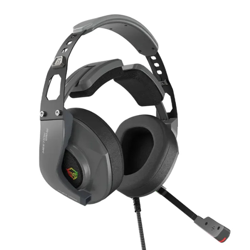 Micro Casque Gaming Meetion HP099 RGB Noir En Tunisie