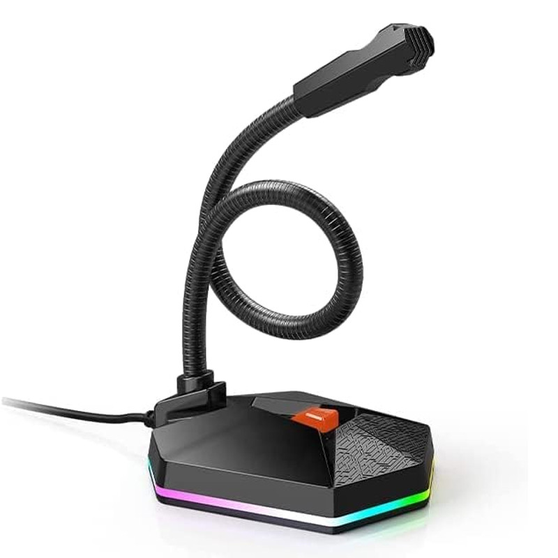 Microphone Gamer Meetion MC13 RGB Noir En Tunisie