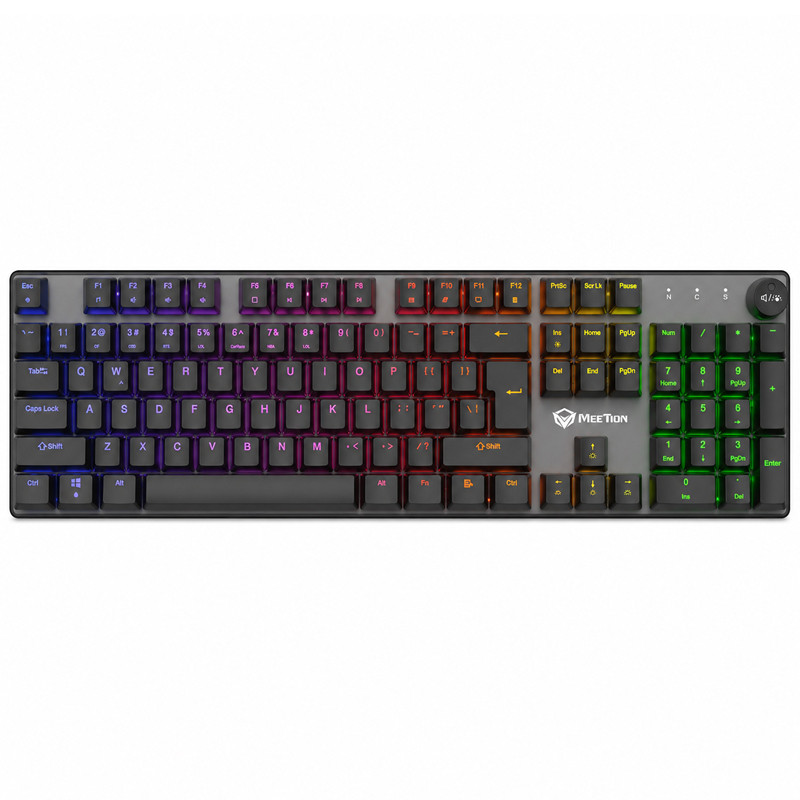 Clavier Gamer Meetion MK009 Red Switch Noir en Tunisie