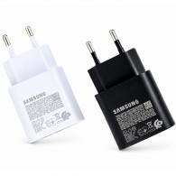 Adaptateur Secteur Samsung 25W Avec Cable Type C Noir & Blanc