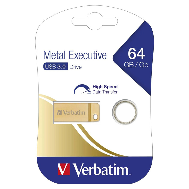 Flash Disque Verbatim 64Go USB 3.2 Gold En Tunisie