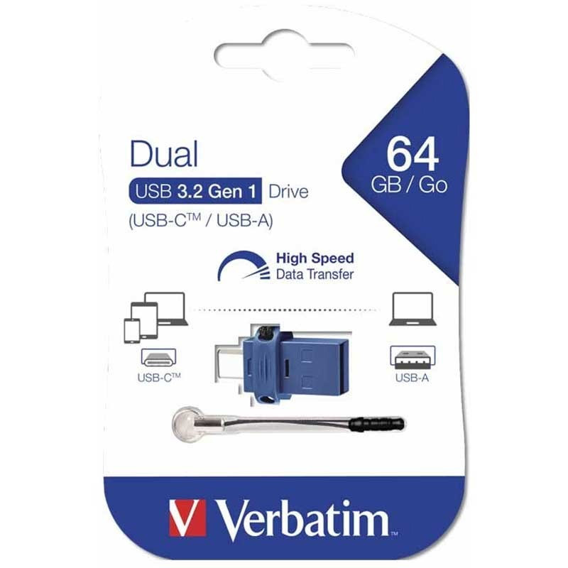 Flash Disque Verbatim 64Go USB 3.2 Noir En Tunisie
