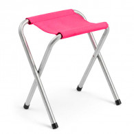 Pack Matelas Pliable Avec Support + Tabouret Rose