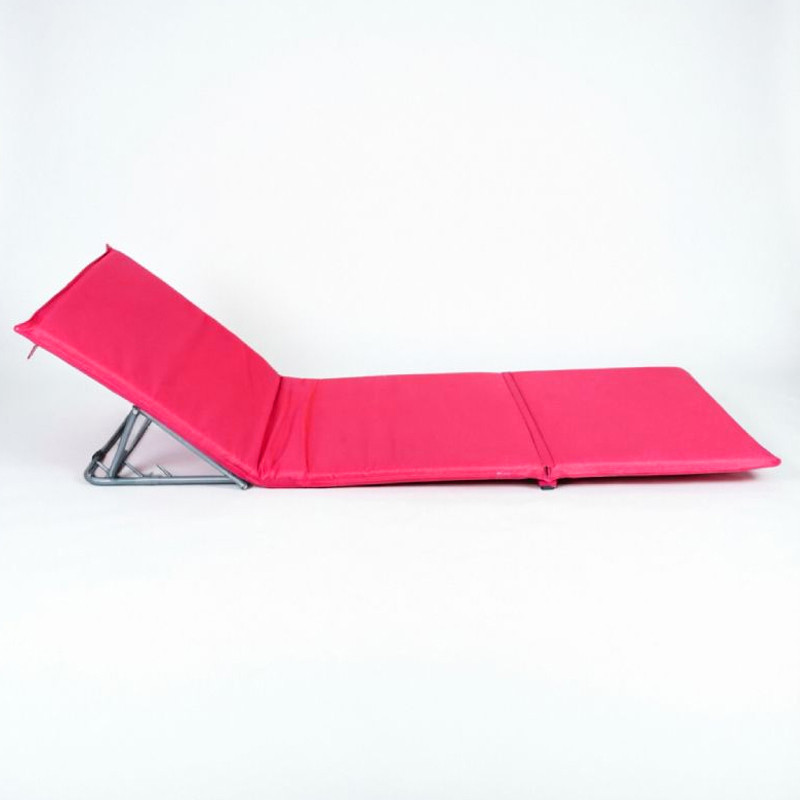 Pack Matelas Pliable Avec Support + Tabouret Rose en Tunisie