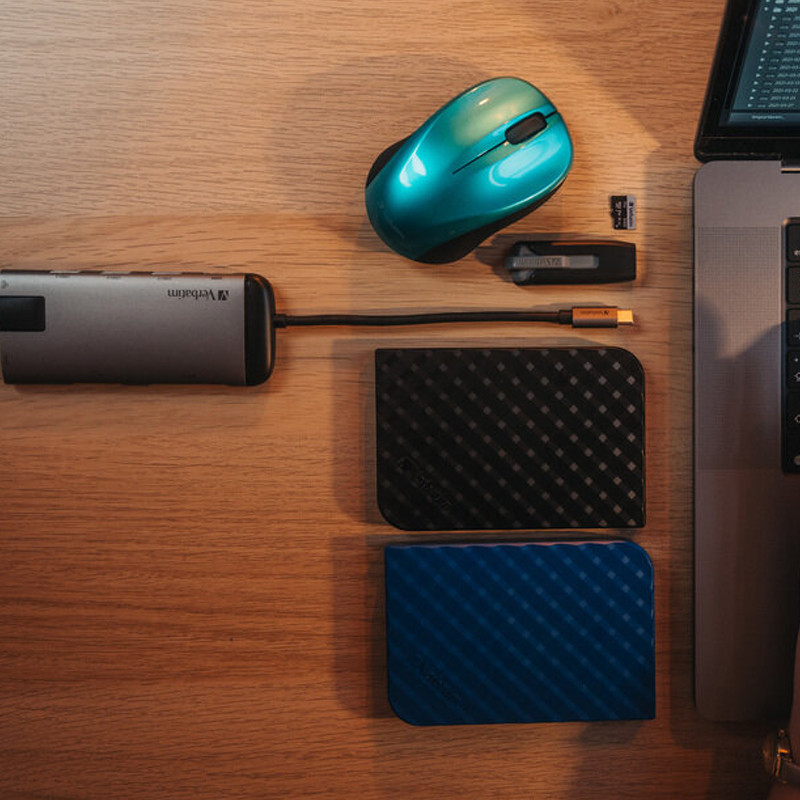 Disque Dur Externe SSD Verbatim 512Go USB 3.2 Noir En Tunisie