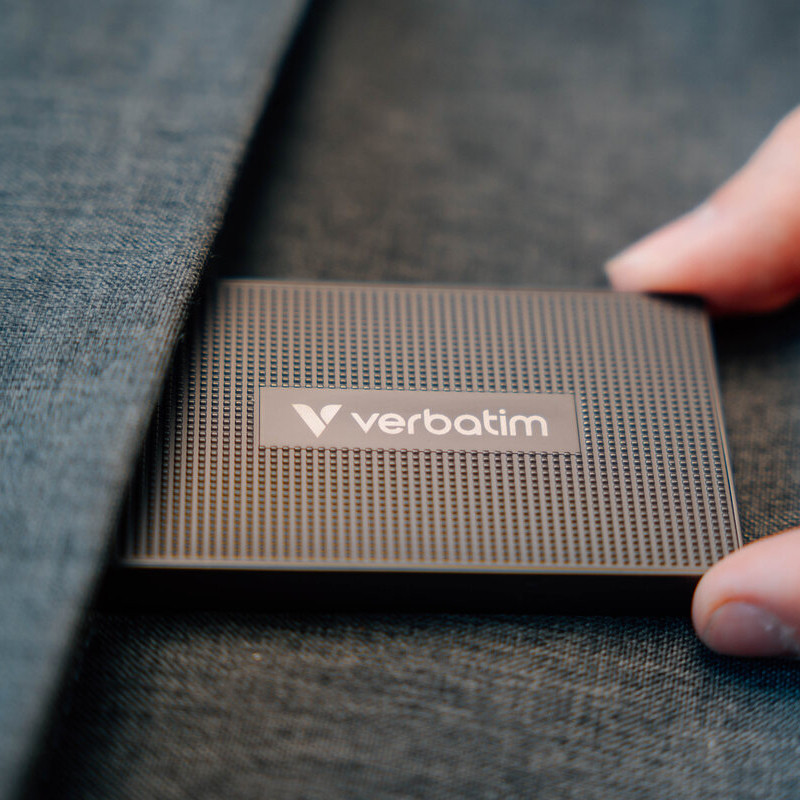 Disque Dur Externe SSD Verbatim Métal Mini 1To USB 3.2 Noir En Tunisie