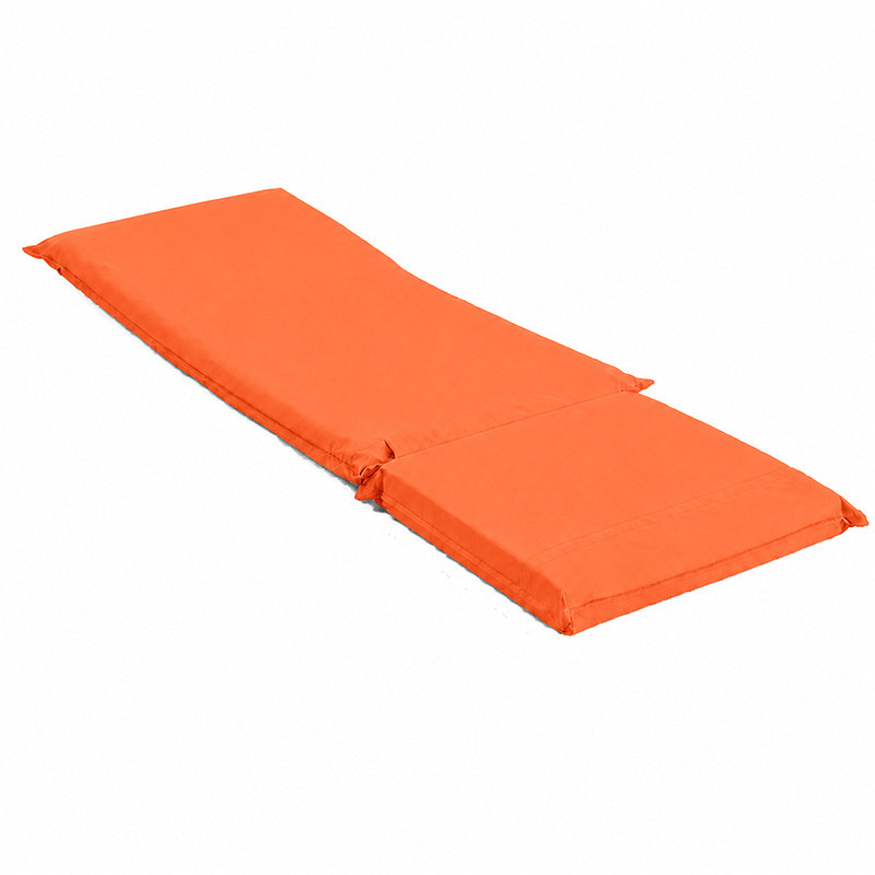 Pack Matelas Pliable Avec Support + Tabouret Orange en Tunisie