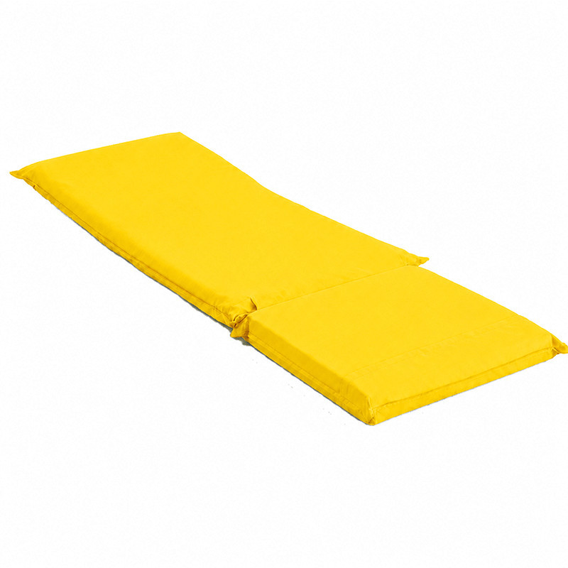 Pack Matelas Pliable Avec Support + Tabouret Jaune en Tunisie