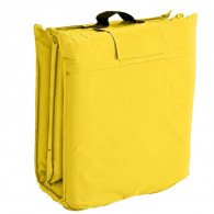 Pack Matelas Pliable Avec Support + Tabouret Jaune en Tunisie