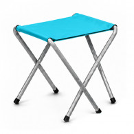 Pack Matelas Pliable Avec Support + Tabouret Bleu en Tunisie