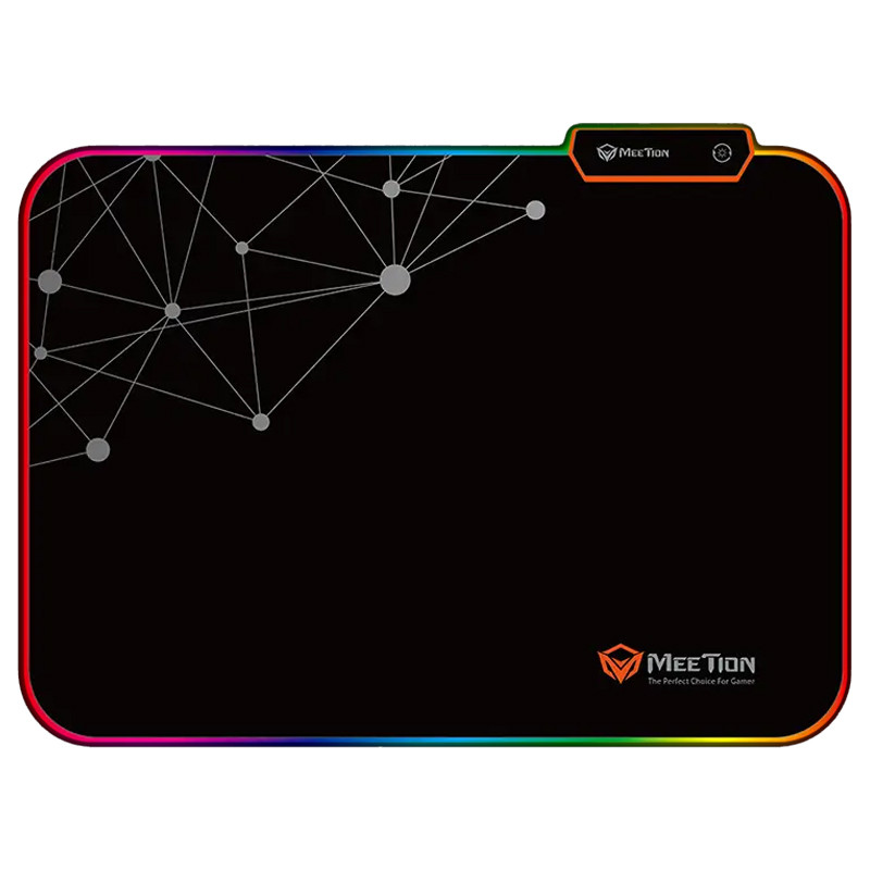 Tapis Souris Gamer Meetion PD120 L RGB Noir en Tunisie