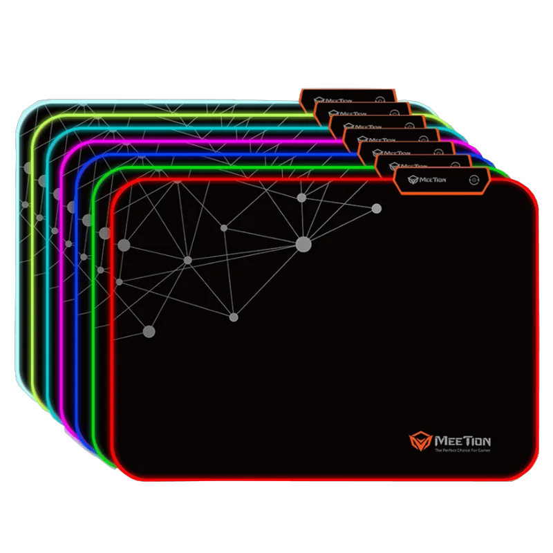 Tapis Souris Gamer Meetion PD120 L RGB Noir en Tunisie