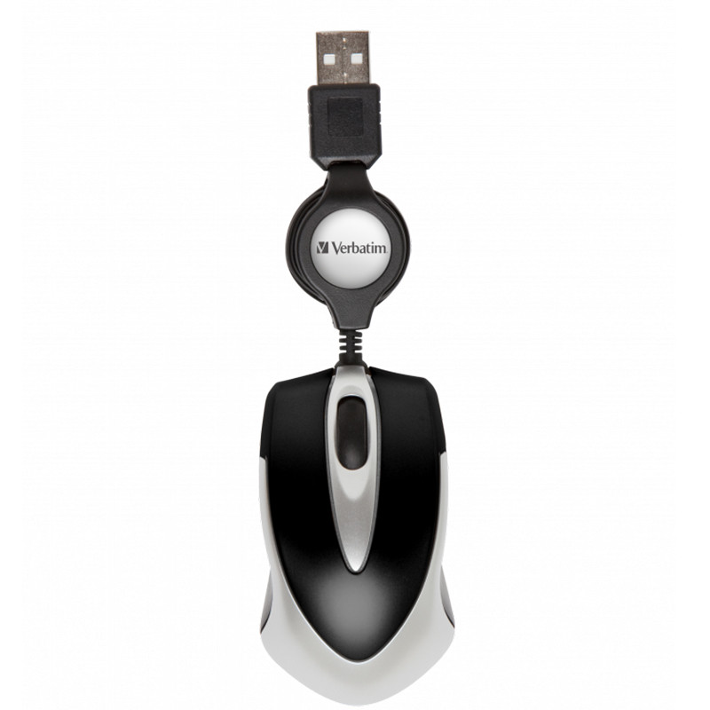 Mini Souris Filaire Verbatim 49020 Noir En Tunisie