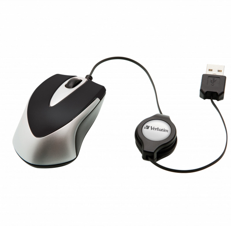 Mini Souris Filaire Verbatim 49020 Noir En Tunisie