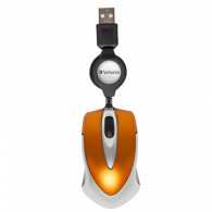 Mini Souris Filaire Verbatim 49023 Orange En Tunisie
