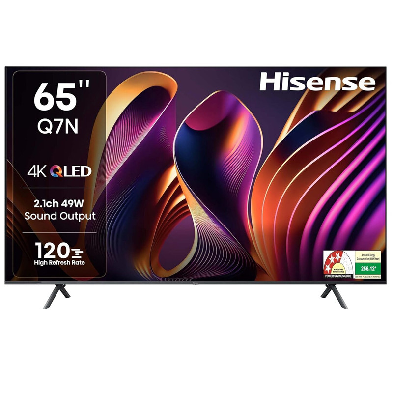TV Hisense 65Q7N 65" QLED 4K Vidaa Smart Tv Noir en Tunisie