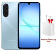 Samsung Galaxy A17 4G 12 Go (6Go + 6Go Extensible) 128Go Bleu