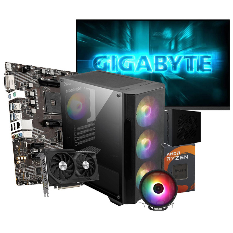 Pc Gamer Apex R502 Ryzen 5 16Go 512Go SSD RTX 5050 8Go en Tunisie